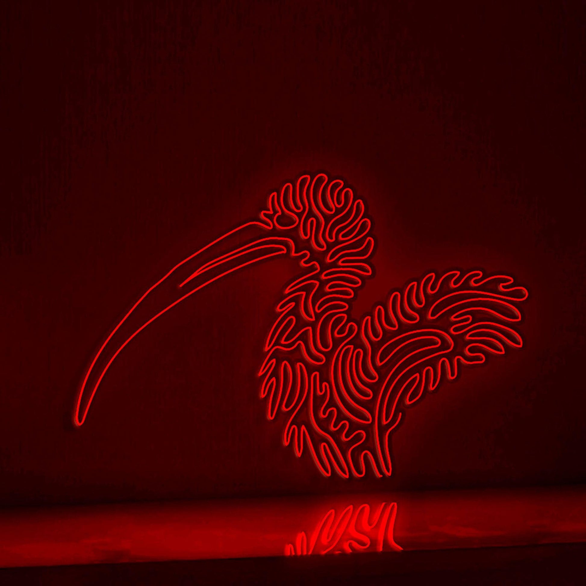 Ibis One Line EL Wire Neon Sign - Ideal for Bird & Nature Lovers Wall Decor - myneonup