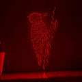 Woodpecker One Line EL Wire Neon Sign - Ideal for Bird & Nature Lovers Wall Decor - myneonup