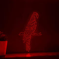 Parrot One Line EL Wire Neon Sign - Ideal for Bird & Nature Lovers Wall Decor - myneonup