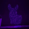 Cute Donkey Continuous Line EL Neon for Wall Decor - myneonup