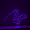 Ibis One Line EL Wire Neon Sign - Ideal for Bird & Nature Lovers Wall Decor - myneonup