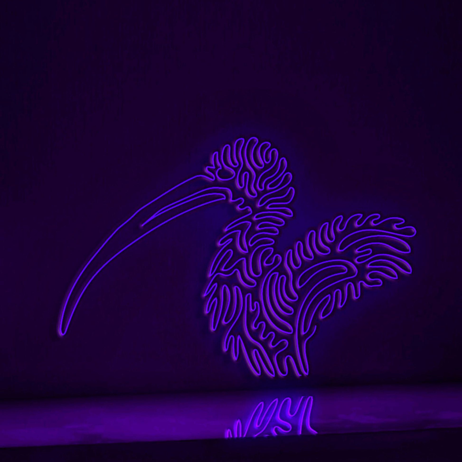 Ibis One Line EL Wire Neon Sign - Ideal for Bird & Nature Lovers Wall Decor - myneonup
