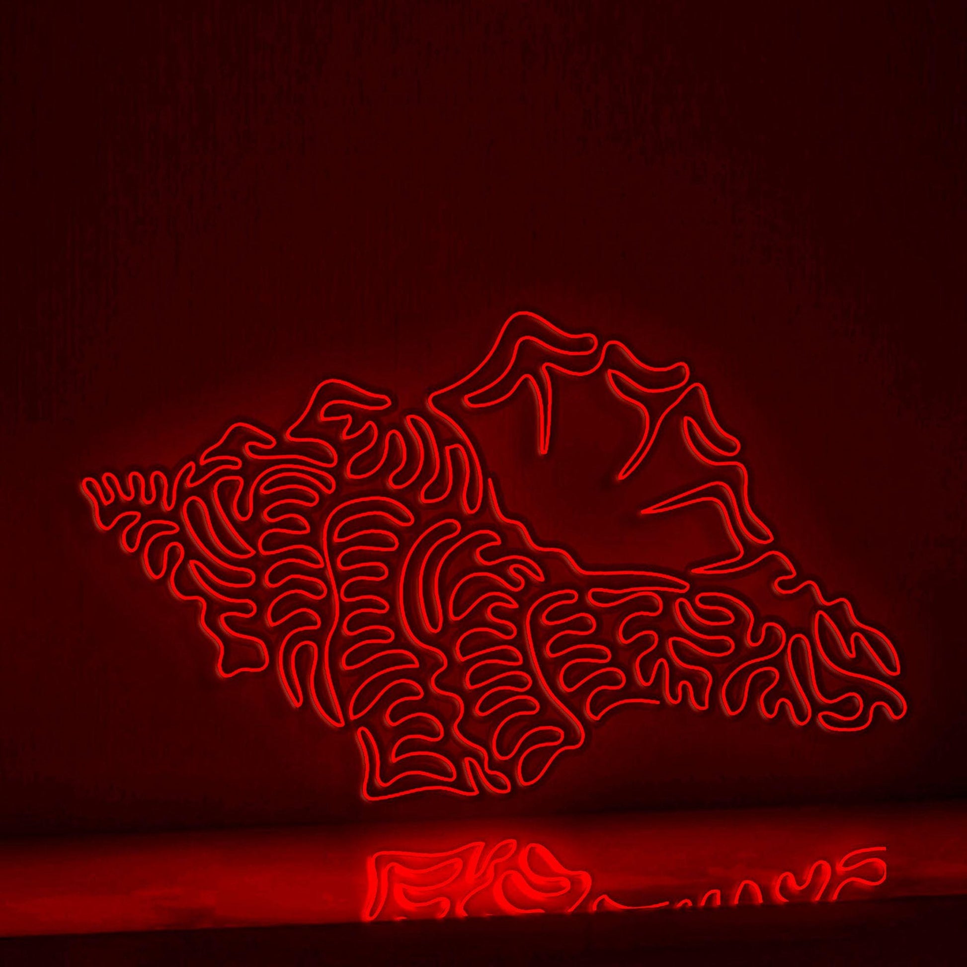 Seashell One Line EL Wire Neon Sign - Ideal for Ocean Lovers' Wall Decor - myneonup
