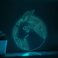 Goat One Line EL Wire Neon Sign - Perfect for Farm-themed Home Decor - myneonup