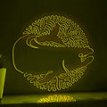 Salmon One Line EL Wire Neon Sign - Ideal for Seafood Lovers' Home Decor - myneonup