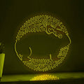 Hamster One Line EL Wire Neon Sign - Hairy Pet Decor - myneonup