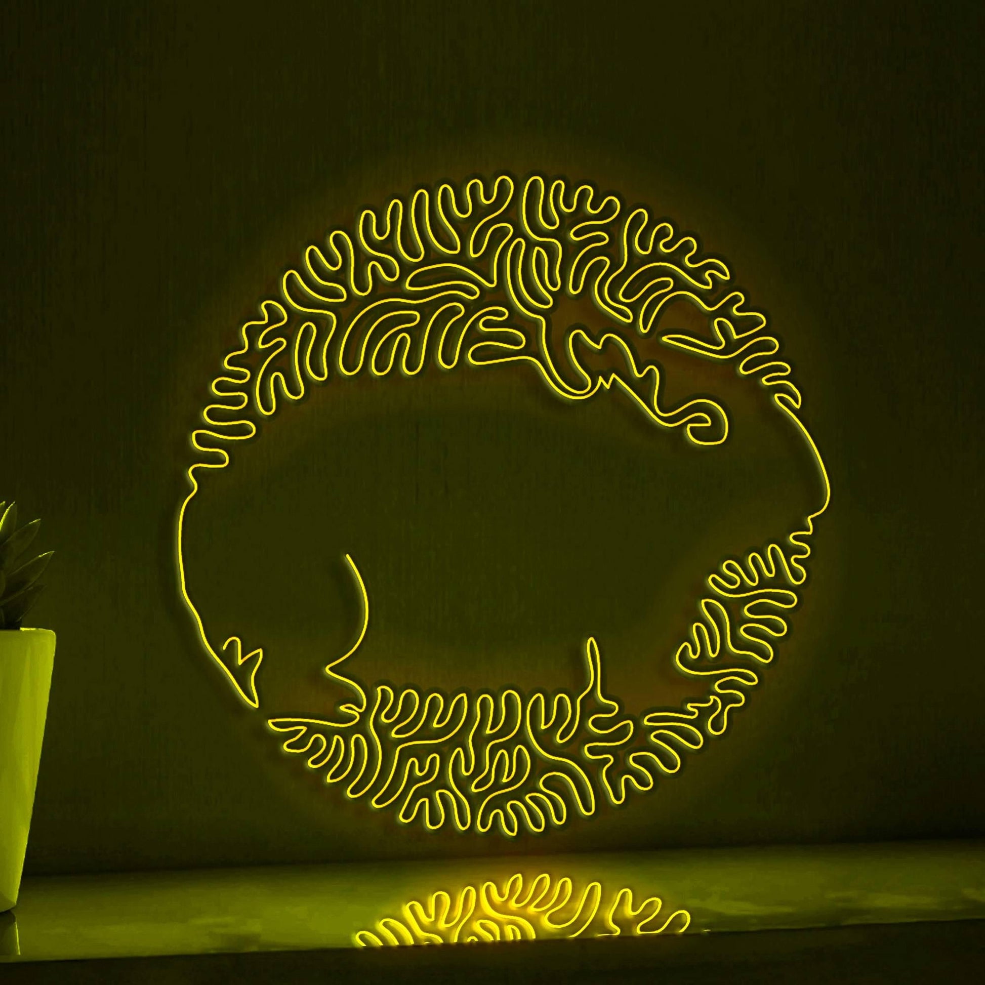 Hamster One Line EL Wire Neon Sign - Hairy Pet Decor - myneonup