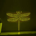 Dragonfly One Line EL Wire Neon Sign - Flying Insect Art - myneonup