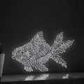 Beautiful Goldfish Abstract Neon Sign for Home Decor, Ideal for Aquarium Lovers - myneonup