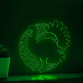 Turkey One Line EL Wire Neon Sign - Thanksgiving Decor - myneonup