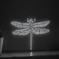 Dragonfly One Line EL Wire Neon Sign - Flying Insect Art - myneonup