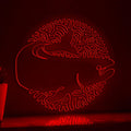 Salmon One Line EL Wire Neon Sign - Ideal for Seafood Lovers' Home Decor - myneonup