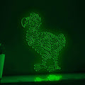 Dodo One Line EL Wire Neon Sign - Funny Dodo Abstract Art Neon for Home Decor - myneonup