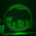 Elephant One Line EL Wire Neon Sign - Standing Giant Light Decor - myneonup