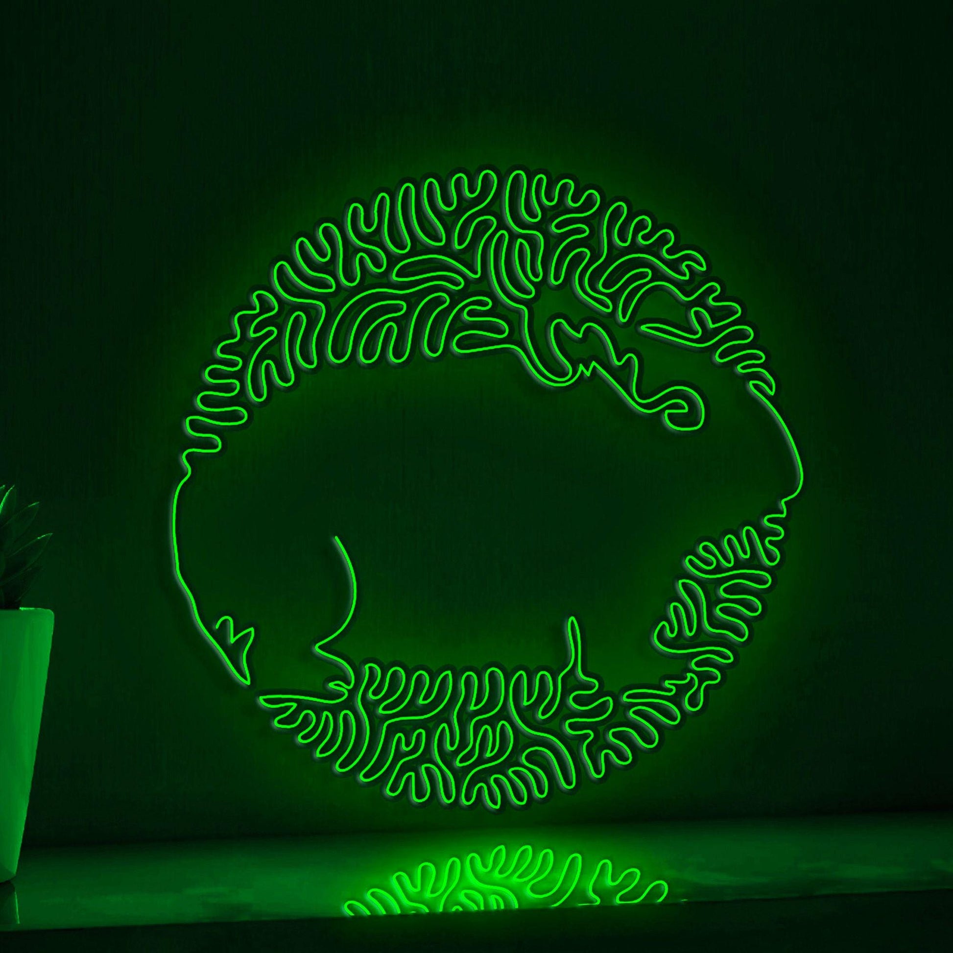 Hamster One Line EL Wire Neon Sign - Hairy Pet Decor - myneonup
