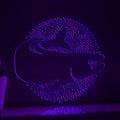 Salmon One Line EL Wire Neon Sign - Ideal for Seafood Lovers' Home Decor - myneonup