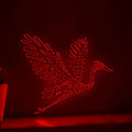 Heron One Line EL Wire Neon Sign - Long-Necked Bird Art, Ideal for Nature Lovers' Modern Wall Decor - myneonup