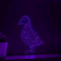 Puffin One Line EL Wire Neon Sign - Sea Clown Bird Decor - myneonup