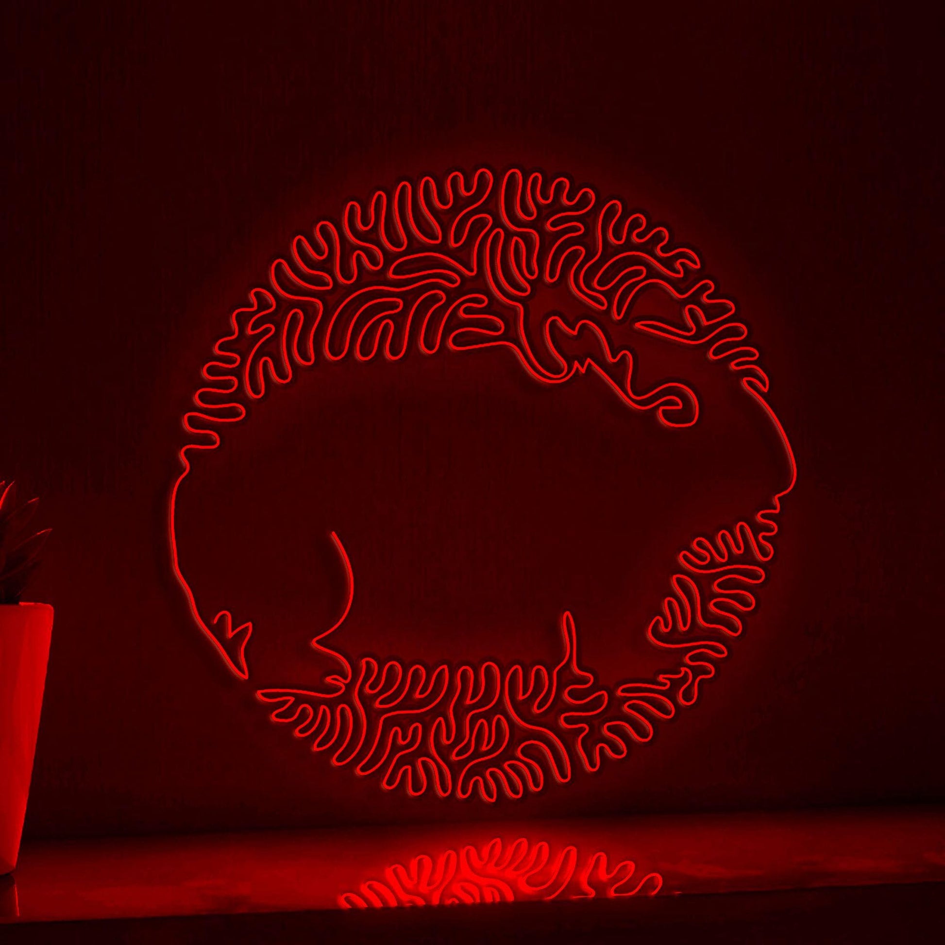 Hamster One Line EL Wire Neon Sign - Hairy Pet Decor - myneonup