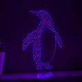 Penguin One Line EL Wire Neon Sign - Adorable Antarctic Penguin Decor - myneonup