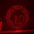 Wolf One Line EL Wire Neon Sign - Abstract Ligh Art for Nature Lovers' Home Decor - myneonup