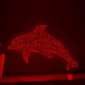 Dolphin One Line EL Wire Neon Sign - Ideal for Aquarium Lovers, Home Decor - myneonup