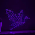 Heron One Line EL Wire Neon Sign - Long-Necked Bird Art, Ideal for Nature Lovers' Modern Wall Decor - myneonup