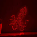 Squid One Line EL Wire Neon Sign - Sea Creature Wall Decor - myneonup