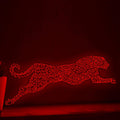 Cheetah One Line EL Wire Neon Sign - Fastest Mammal Art, Ideal for Safari Lovers, Perfect for Wall Decor - myneonup