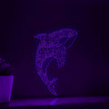 Orca One Line EL Wire Neon Sign - Ideal for Ocean Lovers' Wall Decor - myneonup