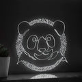 Panda One Line EL Wire Neon Sign - Shy Bamboo Lover Animal Decoe - myneonup