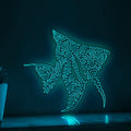 Angelfish One Line EL Wire Neon Sign - Ideal for Aquarium Lovers' Wall Decor - myneonup