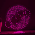 Clownfish One Line EL Wire Neon Sign - Ocean Themed Decor - myneonup