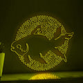Goldfish One Line EL Wire Neon Sign - Ideal for Aquarium Lovers' Wall Decor - myneonup