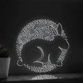Rabbit One Line EL Wire Neon Sign - Long Ears Animal Wall Decor - myneonup