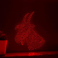 Goat One Line EL Wire Neon Sign - Farm-themed Wall Decor - myneonup