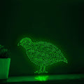 Quail One Line EL Wire Neon Sign - Plain Bird Decor - myneonup
