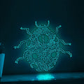 Ladybug One Line EL Wire Neon Sign - Beetle Insect Wall Art - myneonup