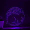 Rabbit One Line EL Wire Neon Sign - Long Ears Animal Wall Decor - myneonup