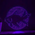 Goldfish One Line EL Wire Neon Sign - Ideal for Aquarium Lovers' Wall Decor - myneonup