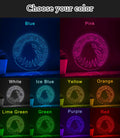 Hawk One Line EL Wire Neon Sign - Sharp Beak Raptor Wall Art - myneonup