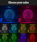 Adorable Big Peacock Tail EL Neon Art for Wall Decor - myneonup