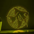 Angelfish One Line EL Wire Neon Sign - Ideal for Aquarium Lovers & Decor - myneonup