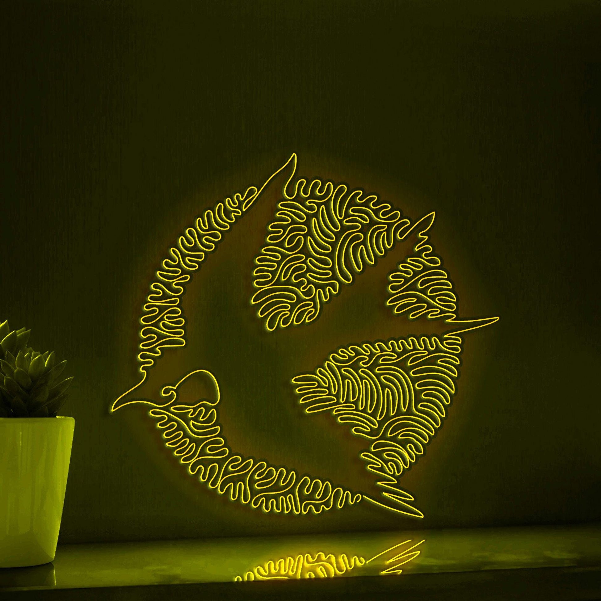 Swallow One Line EL Wire Neon Sign - Ideal for Boho Nursery & Living Room Decor - myneonup