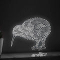 Kiwi One Line EL Wire Neon Sign - Flightless Bird Wall Art Decor - myneonup