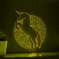 Unicorn One Line Art EL Wire Neon Sign - Mythical Creature Wall Decor - myneonup