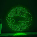 Guppy One Line EL Neon - Ocean Themed Aquarium Art Wall Decor - myneonup