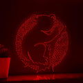 Koala One Line EL Wire Neon Sign - Tree Climber Wall Art - myneonup