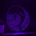 Dolphin One Line Neon Sign - Intelligent Marine Wall Art - myneonup