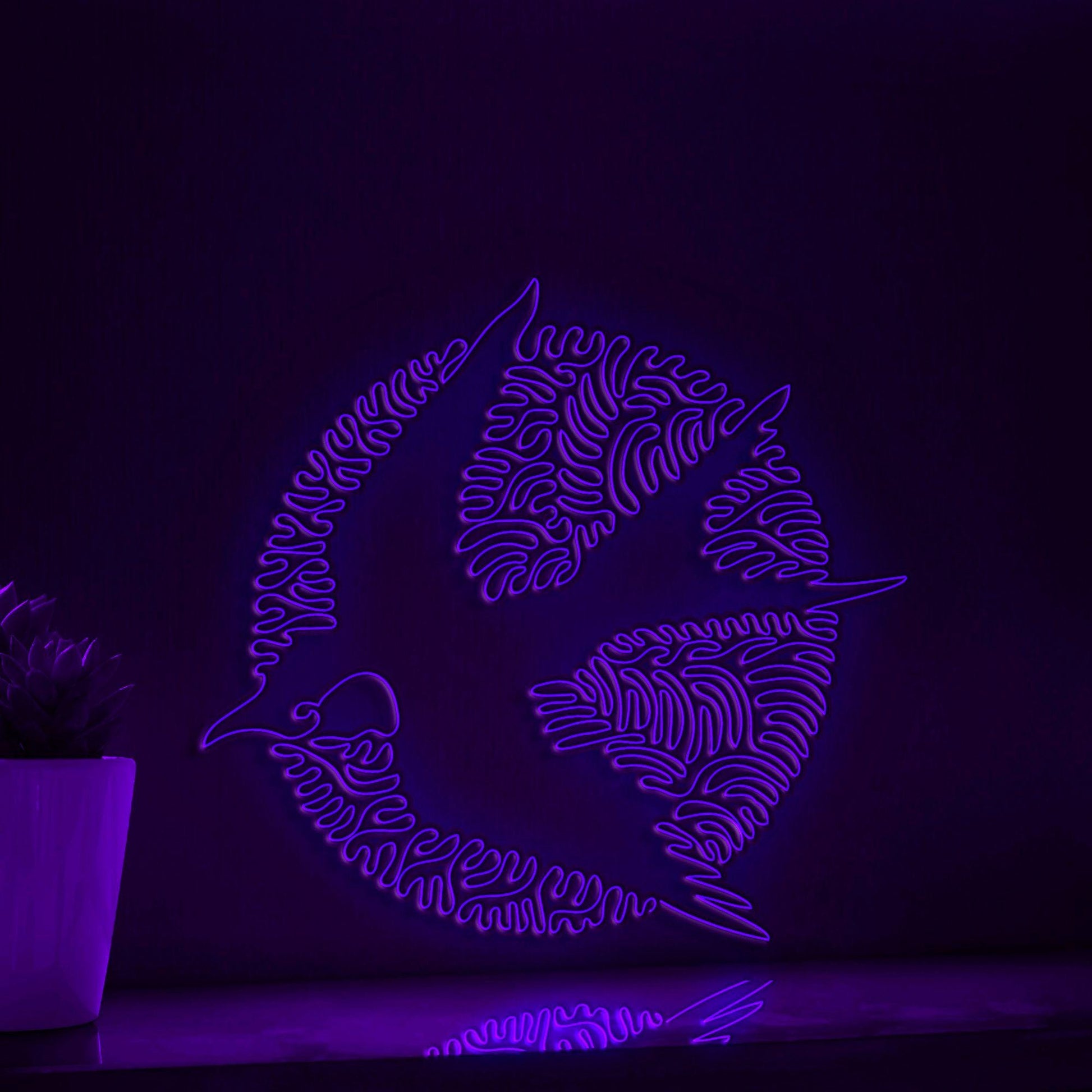 Swallow One Line EL Wire Neon Sign - Ideal for Boho Nursery & Living Room Decor - myneonup